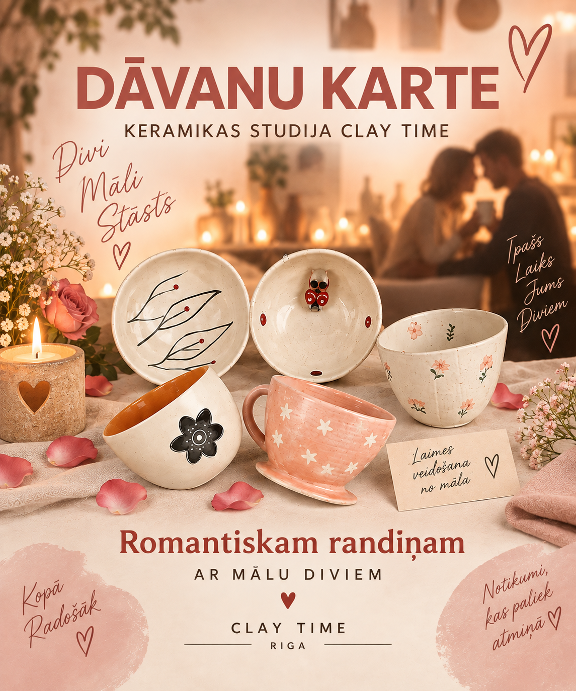 Dāvanu karte  - Romantiskam randiņam
