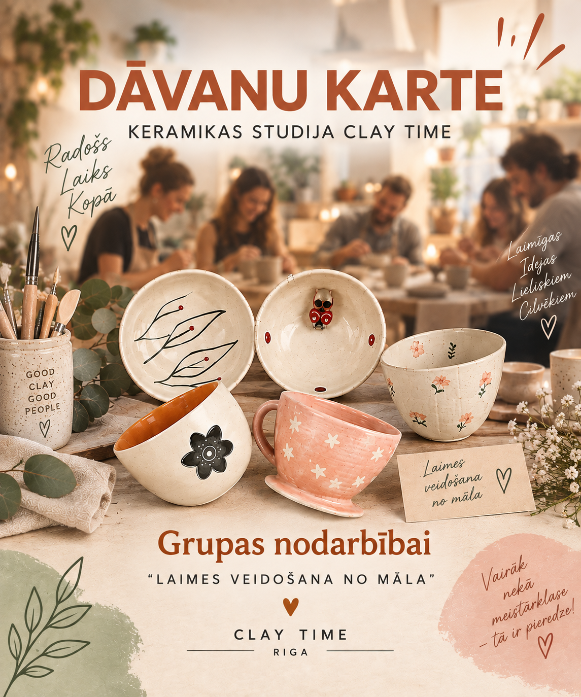 Dāvanu karte  - Grupas nodarbībai